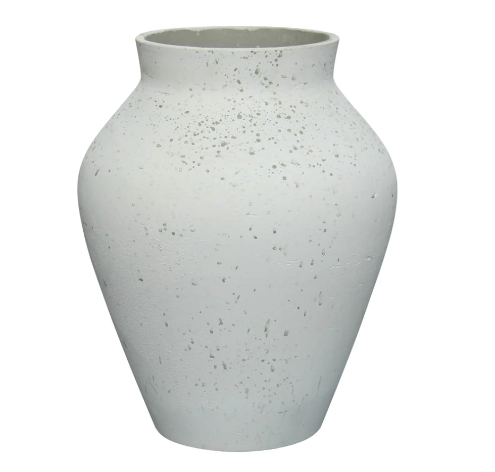 Amphora White Vase