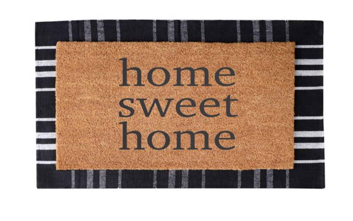 Home Sweet Home Layered Doormat
