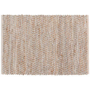 Miller Leather Chindi Rug