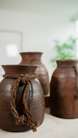 Wooden Himachal Pot