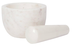 Marble Mortar and Pestle