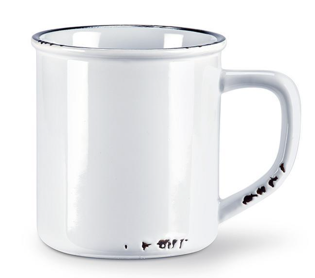 Enamel Look Mug