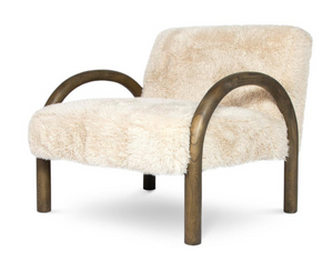 Eros Chair - shaggy Sand