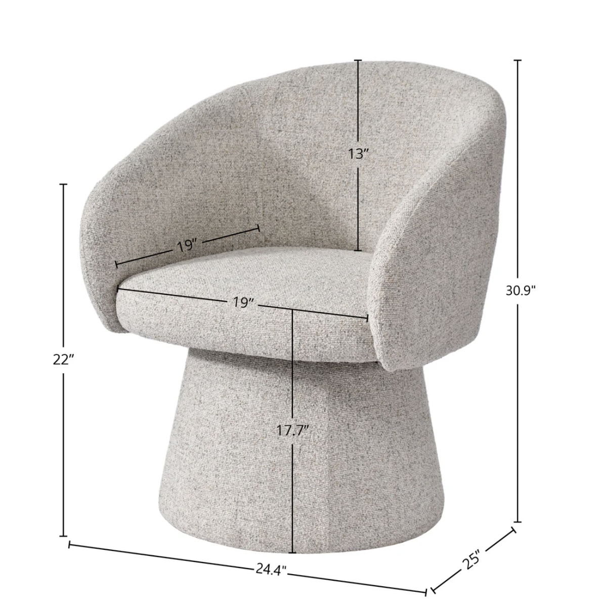 Misha Club Chair (Pre Order Mar 23, 2025)