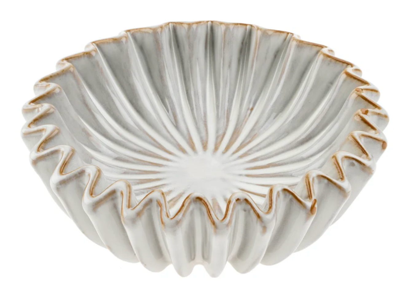 Fluted Ceramic Catchall