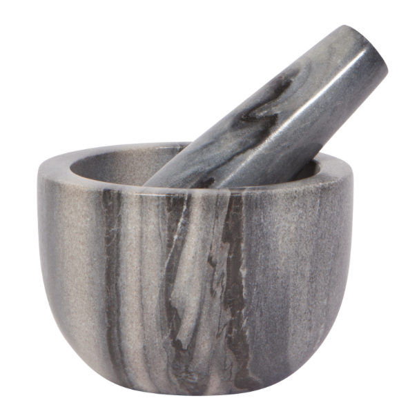 Marble Mortar and Pestle