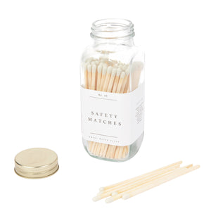 Safety Matches, White Tip -