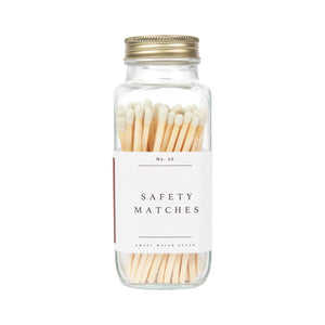 Safety Matches, White Tip -