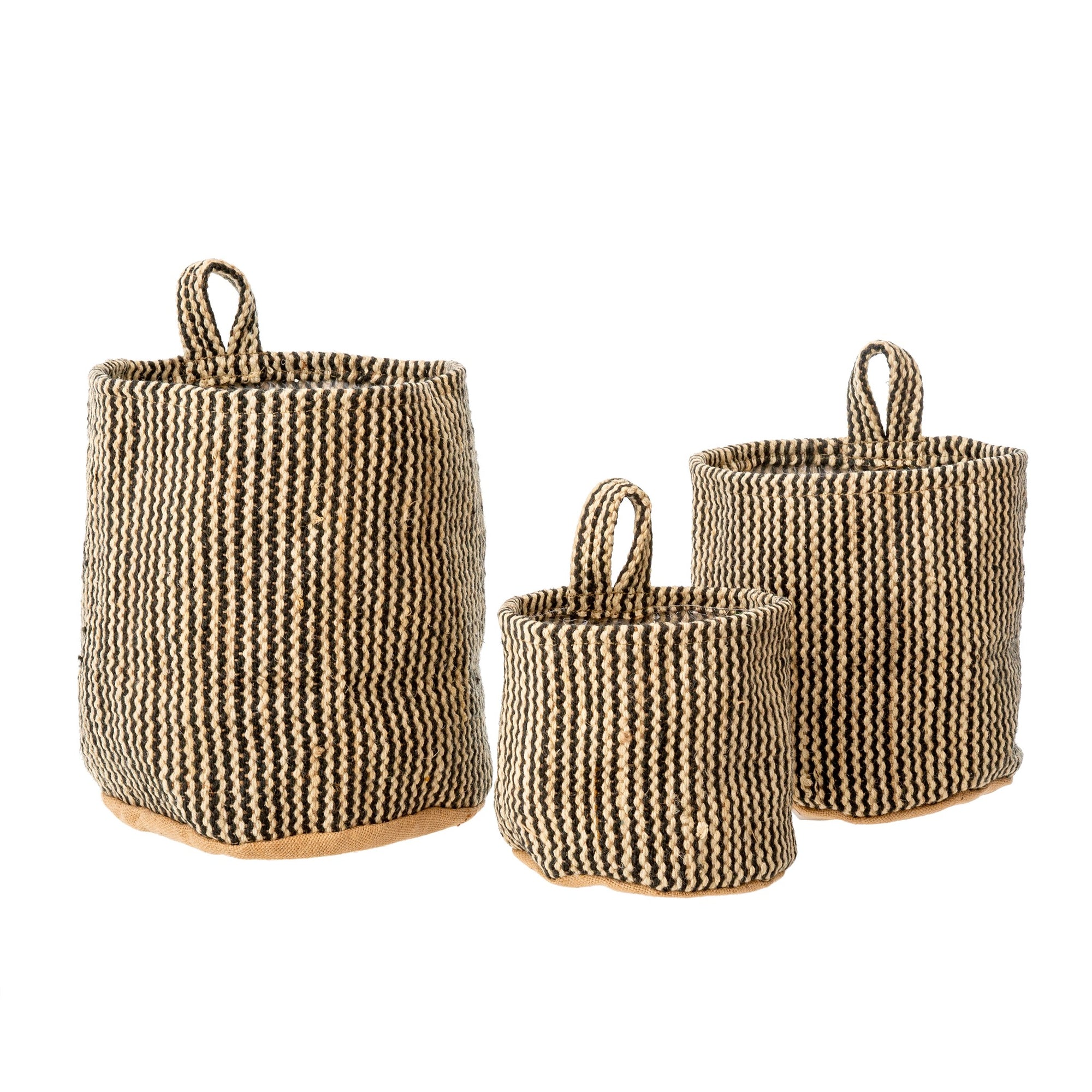 Grassland Stripe Potting Baskets